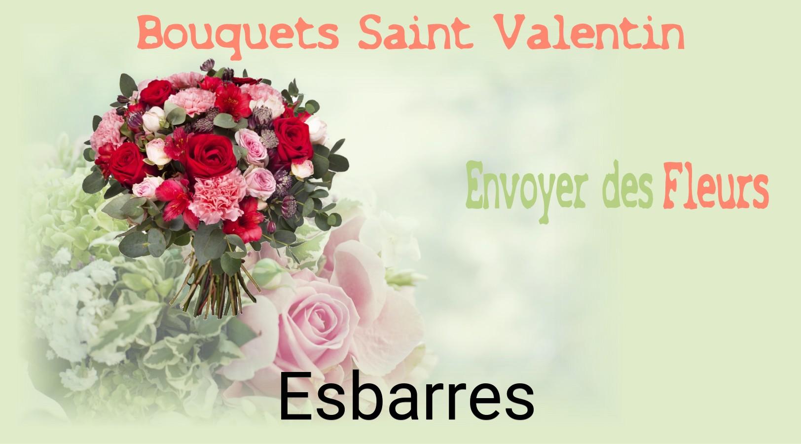 Roses de Saint-Valentin livrées à Esbarres